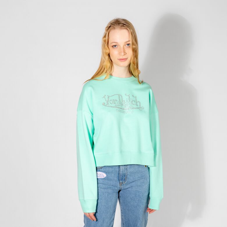 (image for) 80% reduziert Von Dutch Originals -Maina Oversized Rundhals-Sweater, mint F0817666-01669 Verkaufen Online